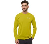 Jack Wolfskin Men’s long-sleeved functional shirt Vonnan LS T-Shirt Men L chartreuse chartreuse