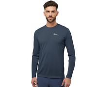 Jack Wolfskin Men’s long-sleeved functional shirt Vonnan LS T-Shirt Men XL midnight sky midnight sky