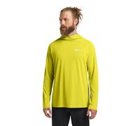 Jack Wolfskin Men’s long-sleeved functional shirt with hood and sun protection Prelight Swift Hoody Men 2XL chartreuse chartreuse