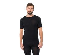 Jack Wolfskin Men’s Merino wool functional shirt Merino Shortsleeve Men S black black