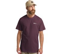 Jack Wolfskin Men’s organic cotton T-shirt Essential T-Shirt Men 2XL amaranth amaranth