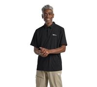 Jack Wolfskin Men’s polo shirt Delgami Polo Men M black black