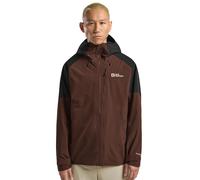 Jack Wolfskin Men’s rain jacket Eagle Peak 2L Jacket Men M hot choc hot choc