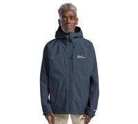 Jack Wolfskin Men’s rain jacket Tempest 2L Jacket Men L midnight sky midnight sky