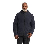 Jack Wolfskin Men’s Sherpa fleece hoodie Stone Lite Hooded Jacket Men 2XL dark navy dark navy