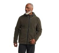 Jack Wolfskin Men’s Sherpa fleece hoodie Stone Lite Hooded Jacket Men 3XL obsidian moss obsidian moss