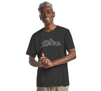 Jack Wolfskin Men’s short sleeved functional shirt Peak Graphic T-Shirt Men 2XL new mountain phantom NEW MOUNTAIN phantom