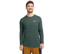 Jack Wolfskin Men’s sweatshirt with UV protection and cooling effect Prelight Suncool LS Men L sago palm sago palm