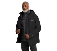 Jack Wolfskin Men’s waterproof 3-in-1 jacket Icecape 3in1 Down Jacket Men Down RDS L black black