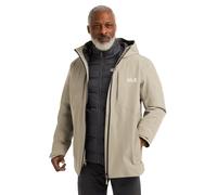 Jack Wolfskin Men’s waterproof 3-in-1 jacket Icecape 3in1 Down Jacket Men Down RDS XL linen Linen