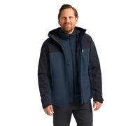 Jack Wolfskin Men’s waterproof 3-in-1 jacket Wild Places 3in1 Jacket Men 3XL midnight sky midnight sky