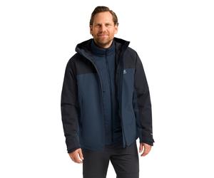 Jack Wolfskin Men’s waterproof 3-in-1 jacket Wild Places 3in1 Jacket Men 3XL midnight sky midnight sky