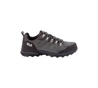 Jack Wolfskin Men's Refugio Texapore Low M Walking Shoe, Grey Black, 11.5 UK
