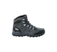 Jack Wolfskin Men’s waterproof hiking shoes Refugio Texapore Mid Men 44.5 grey / black grey / black