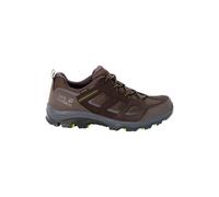 Jack Wolfskin Men’s waterproof hiking shoes Vojo 3 Texapore Low Men 6.5 dark brown / lime dark brown / lime