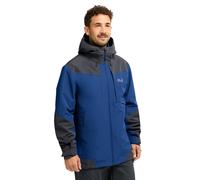 Jack Wolfskin Men’s waterproof rain jacket with 3-in-1 system Flextrail 2L Jacket Men 3XL blue orchid blue orchid