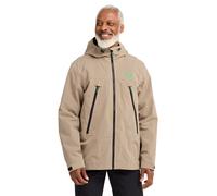 Jack Wolfskin Men’s waterproof rain jacket with hood Find THE Wild 2L Jacket Men XL oat oat
