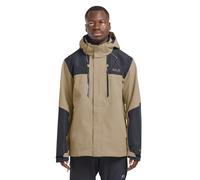 Jack Wolfskin Men’s waterproof rain jacket with hood Jasper 2L Jacket Men L hazel wood hazel wood