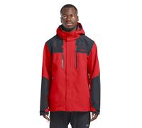 Jack Wolfskin Men’s waterproof rain jacket with hood Jasper 2L Jacket Men L siren red siren red