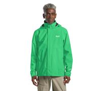 Jack Wolfskin Men’s waterproof rain jacket with hood Trailtime 2L Jacket Men XL lizard lizard