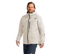 Jack Wolfskin Men’s waterproof ski jacket Flowline Pro 2L Ins Jacket Men L pale sand pale sand