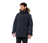 Jack Wolfskin Men’s waterproof winter coat Glacier Canyon Parka 2XL blue night blue