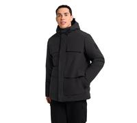 Jack Wolfskin Men’s waterproof winter jacket Brandenburger Jacket Men 2XL black black