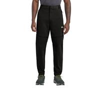 Jack Wolfskin Men’s zip-off trousers with sun protection Hikeout Zip Away Pants Men 50 black black