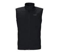 Jack Wolfskin Men's Activate Vest Softshell Jacket, Black, Medium