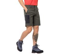 Jack Wolfskin Men's Active Track Shorts Athletic, Grape Leaf, XL Reg