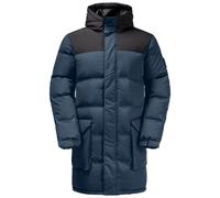 Jack Wolfskin Mens Alex Long Down Jacket Size: Extra Large, Colour: Thunder