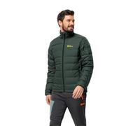 Jack Wolfskin Men's Ather Down JKT M Down Jacket, Black Olive/Firefly, XXL
