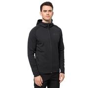 Jack Wolfskin M Baiselberg Hooded Full-Zip Black, Size 3XL - Mens Fleece Jacket, Color Black