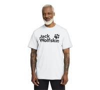 Jack Wolfskin Men’s organic cotton T-shirt Brand T-Shirt Men XL brand t stark white BRAND T stark white