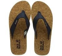 Jack Wolfskin Men's ECOSTRIDE 2 Slipper M Sandal, Blue/Cork, 13 UK