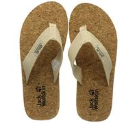Jack Wolfskin Men's ECOSTRIDE 2 Slipper M Sandal, Natural/Cork, 11 UK