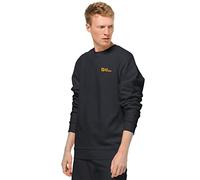 Jack Wolfskin Men's Essential Jumper, Black, L