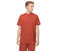 Jack Wolfskin Men’s organic cotton T-shirt Essential T-Shirt Men XL intense rust intense rust