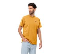Jack Wolfskin Men's Essential T M T-Shirt Short-Sleeved Mustard