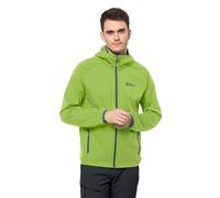 Jack Wolfskin Men's Feldberg Hoody M Softshell Jacket, Fresh Green, XL
