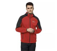 Jack Wolfskin Mens Feldberg Softshell Jacket - Strong Red - L