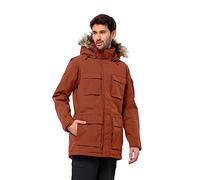 Jack Wolfskin Men's Glacier Canyon Parka, Crimson, S