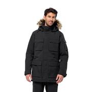 Jack Wolfskin Men's Glacier Canyon Parka Outerwear, Black, XL