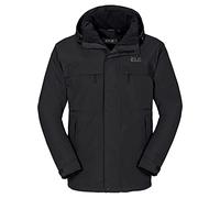 Jack Wolfskin Men's Herren Wattiert North Country Jacket - Black, XX-Large