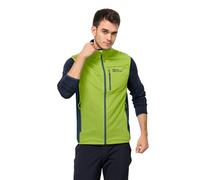 Jack Wolfskin Men's Highest Peak Vest M Vest, Fresh Green, XL, Fresh Green, XL