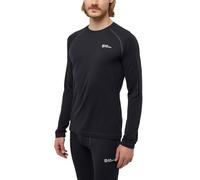 Jack Wolfskin Men's Infinite Warm Ls M Long-Sleeved Shirt Black