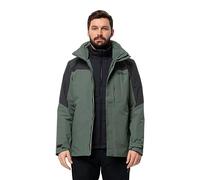 Jack Wolfskin Men's Jacket, Hedge Green, M