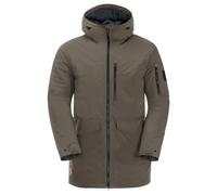 Jack Wolfskin Mens Koenigsbau Waterproof Parka Colour: COFFEE, Size: Extra Large
