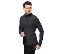 Jack Wolfskin Men's Kolbenberg Sweater, Black, L