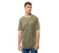 Jack Wolfskin Men's Mola T M T-Shirt, Bay Leaf, XXL